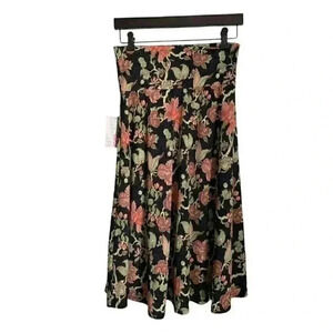 🌞 NWT Lularoe Floral Skirt in Azure Style - Size Small